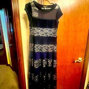 Formal gown, worn by the mother of the groom.